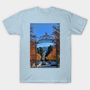 Spain. La Granja de San Ildefonso. Gates of the Royal Palace. T-Shirt